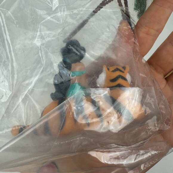 Sealed Vtg 90s Disney Jasmine Tiger Rajah Aladdin Mattel Cake Topper Palm Tree - Picture 9 of 12
